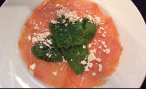 03. Carpaccio de salmão