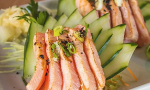 08. sashimi flambado