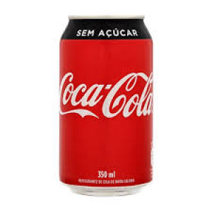 Coca Cola Lata s/ açúcar