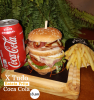 X Tudo + batata frita + coca cola