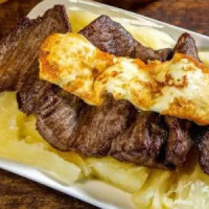 Carne de sol com queijo coalho