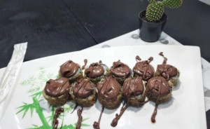 Hot de banana com Nutella