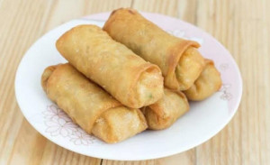 Harumaki de camarão