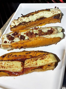 Banana na Brasa Recheada