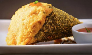 Temaki hot de camarão