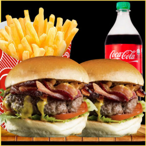 Combo 7 ( 2 Mega Bacon )